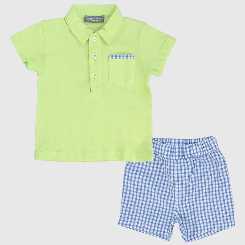 Checkered 2-Piece Outfit Set - Ourkids - Pompelo