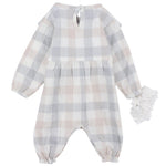 Checkered Footless Onesie - Ourkids - Berceau