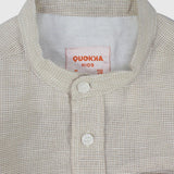 Checkered Long-Sleeved Shirt - Ourkids - Quokka