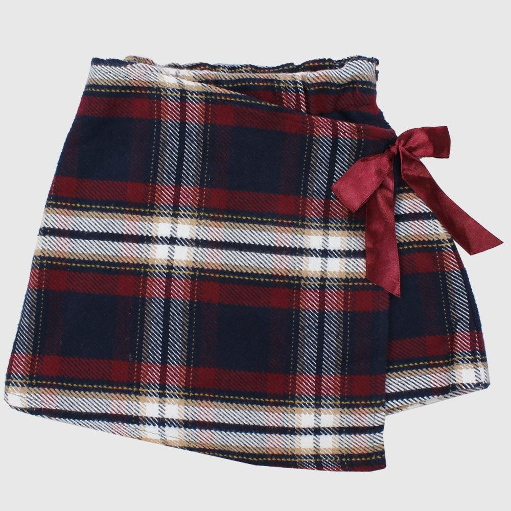 Checkered Mini Skirt - Ourkids - Pompelo