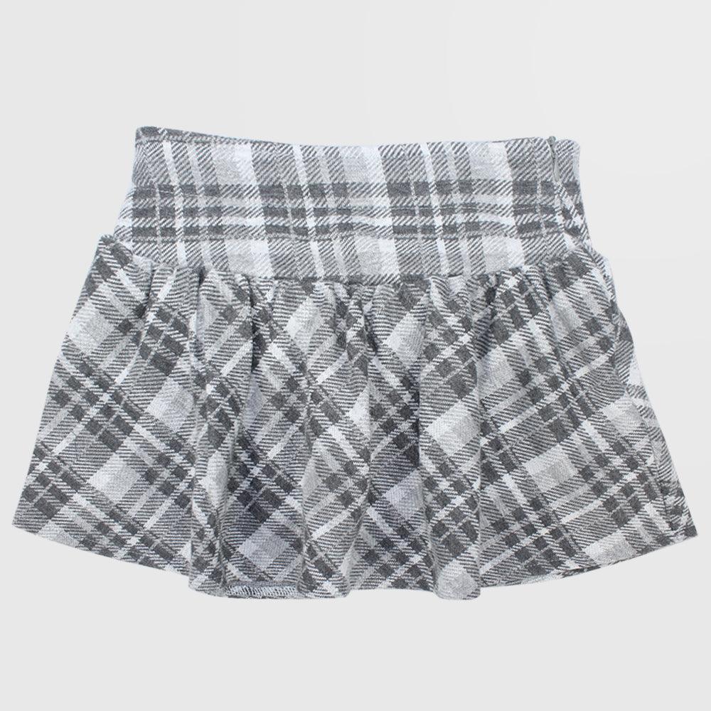 Checkered Mini Skirt - Ourkids - Quokka