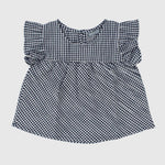 Checkered Sleeveless Blouse - Ourkids - Pompelo