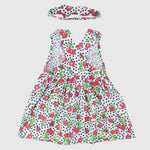 Cherries Sleeveless Dress - Ourkids - Quokka