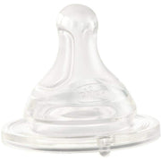 Chicco Perfect-5 Silicone Slow Flow Teat - 2 Pieces - Ourkids - Chicco