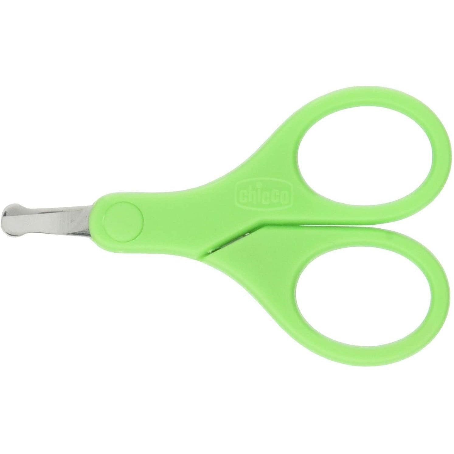 Chicco Scissors With Short Blade - Green - Ourkids - Chicco