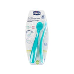 Chicco Soft Silicone Spoon - Ourkids - Chicco