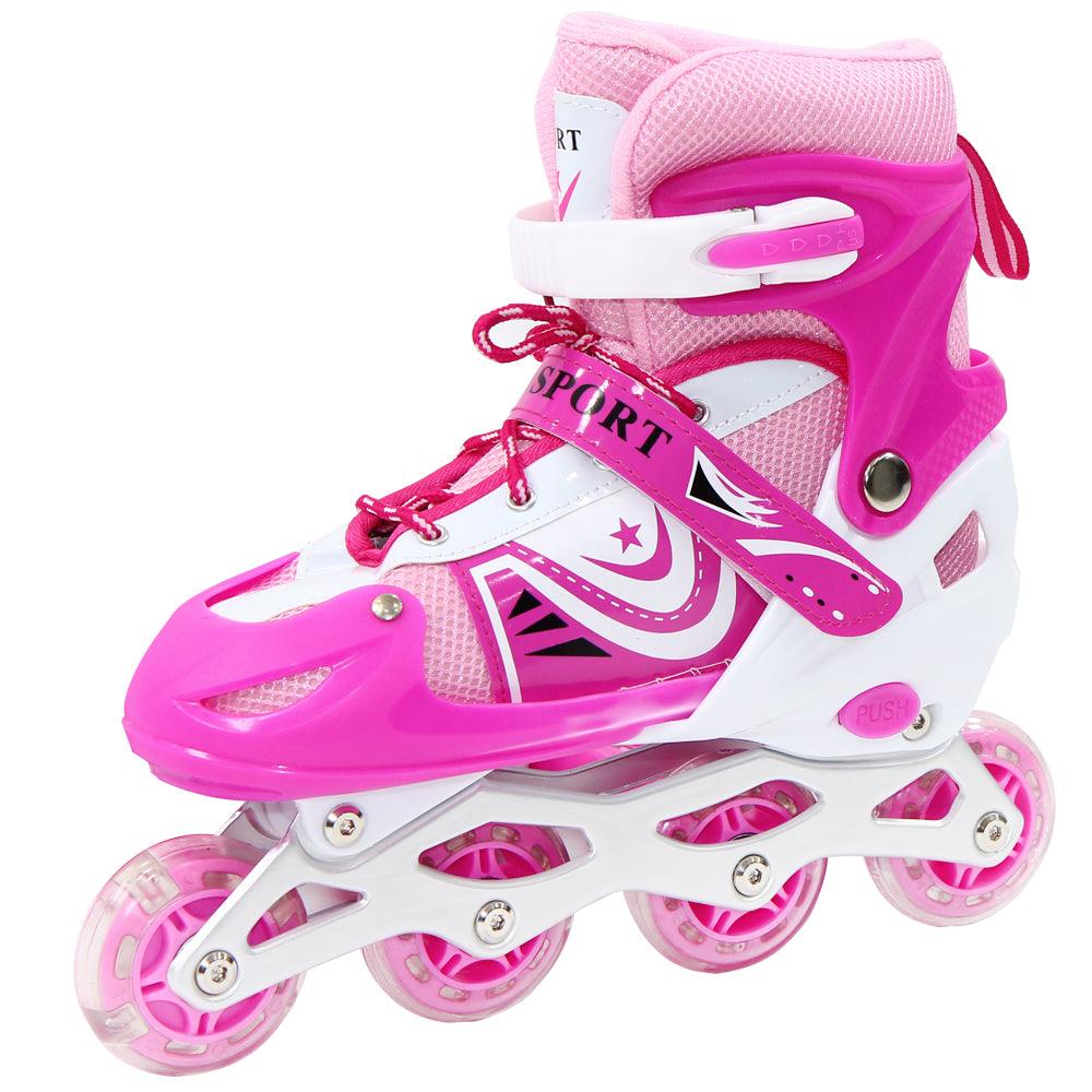 Children Roller Skates Adjustable Inline Skating Shoes - Ourkids - OKO