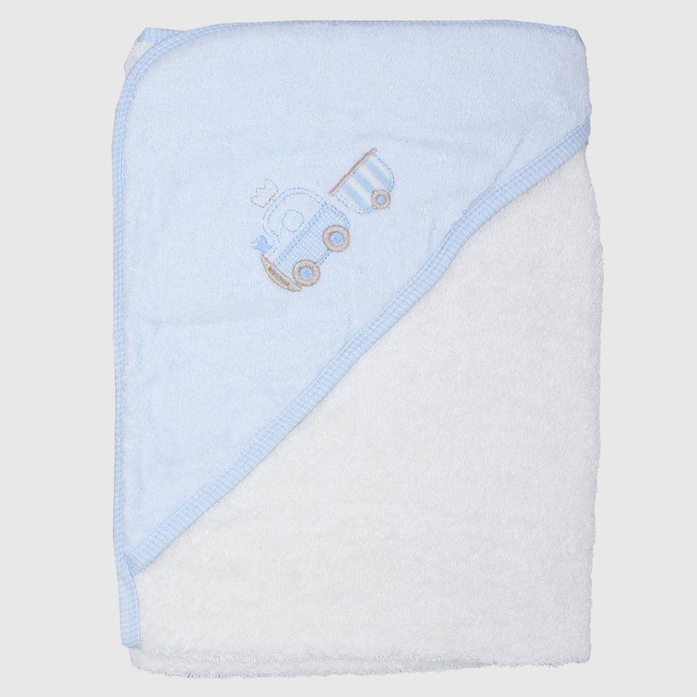 Choo-Choo Train Baby Hooded Towel - Ourkids - Bumber