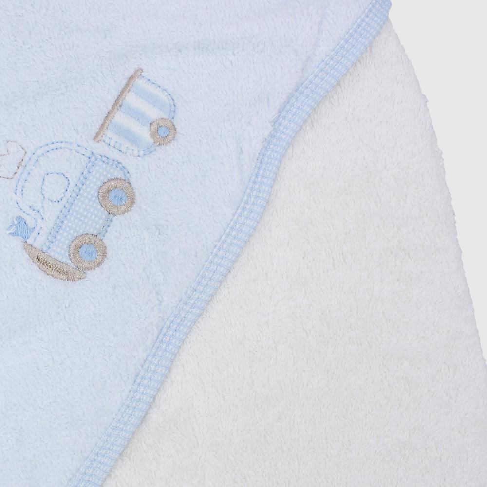 Choo-Choo Train Baby Hooded Towel - Ourkids - Bumber