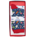 Christmas Crew Gift Box Candies Blue One Size - Ourkids - Tale Of Socks