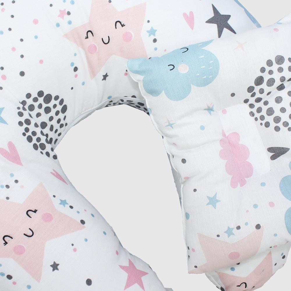 Cloudy Stars Nursing Pillow - Ourkids - Baby Moment