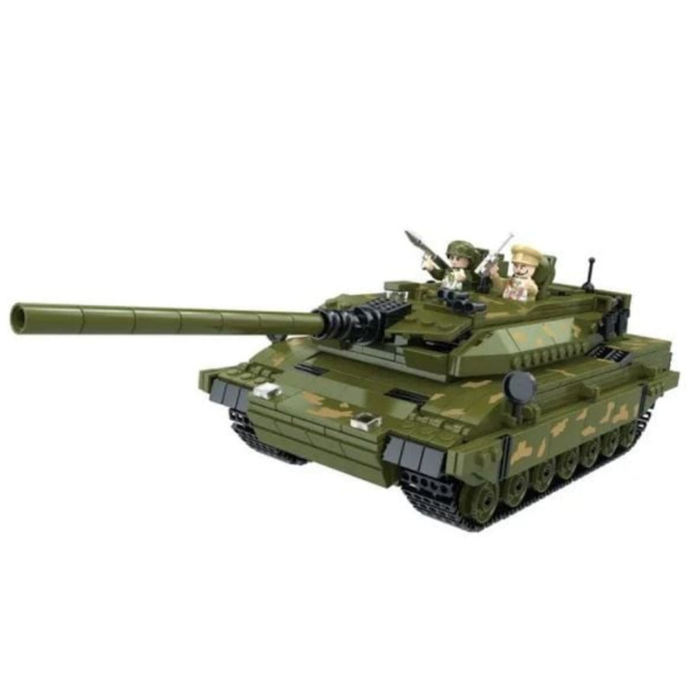 Cogo Military Battle Tank Building Block Set – 784 Pcs - Toys