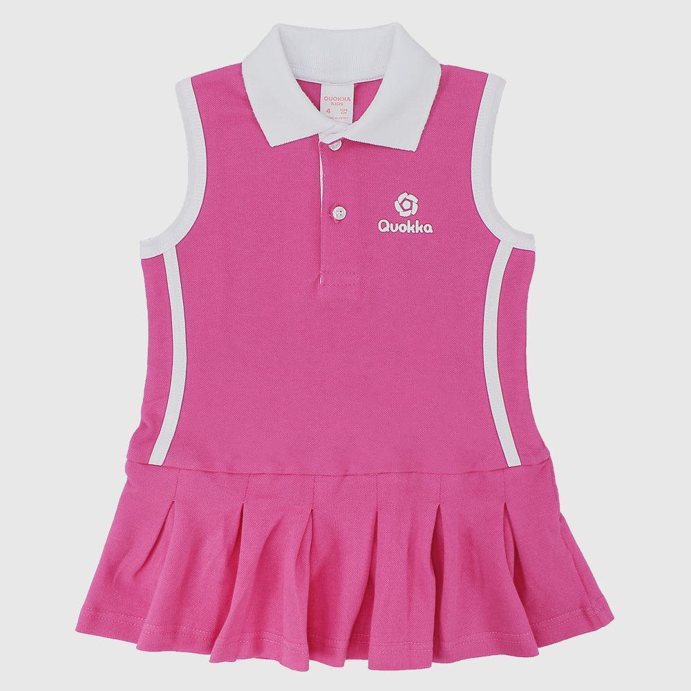 Collared Sleeveless Dress - Ourkids - Quokka