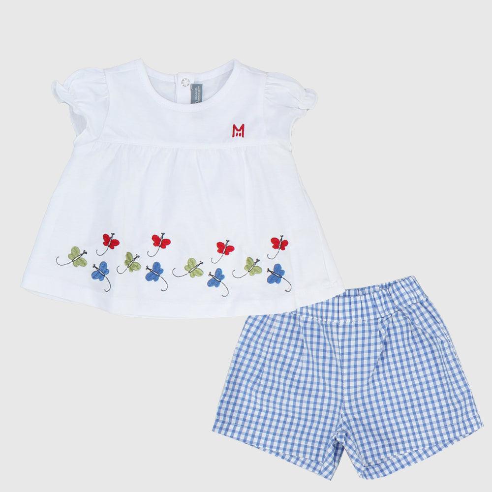 Colorful Butterflies Outfit Set - Ourkids - Pompelo