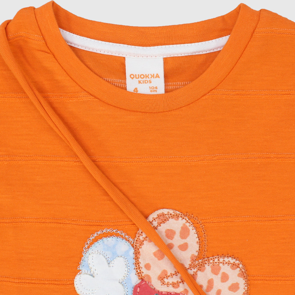 Comfy Cotton Short-Sleeved Dress - Ourkids - Quokka