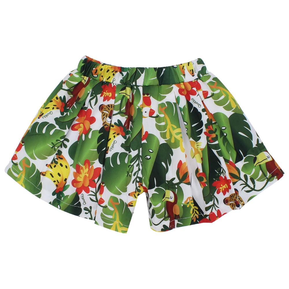 Comfy Leafy Shorts - Ourkids - Quokka