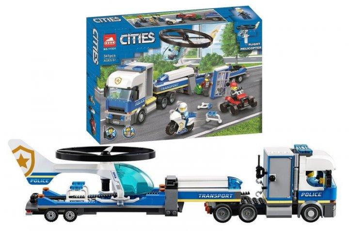 Constructor "Police helicopter transport" Blocks - Ourkids - Milano