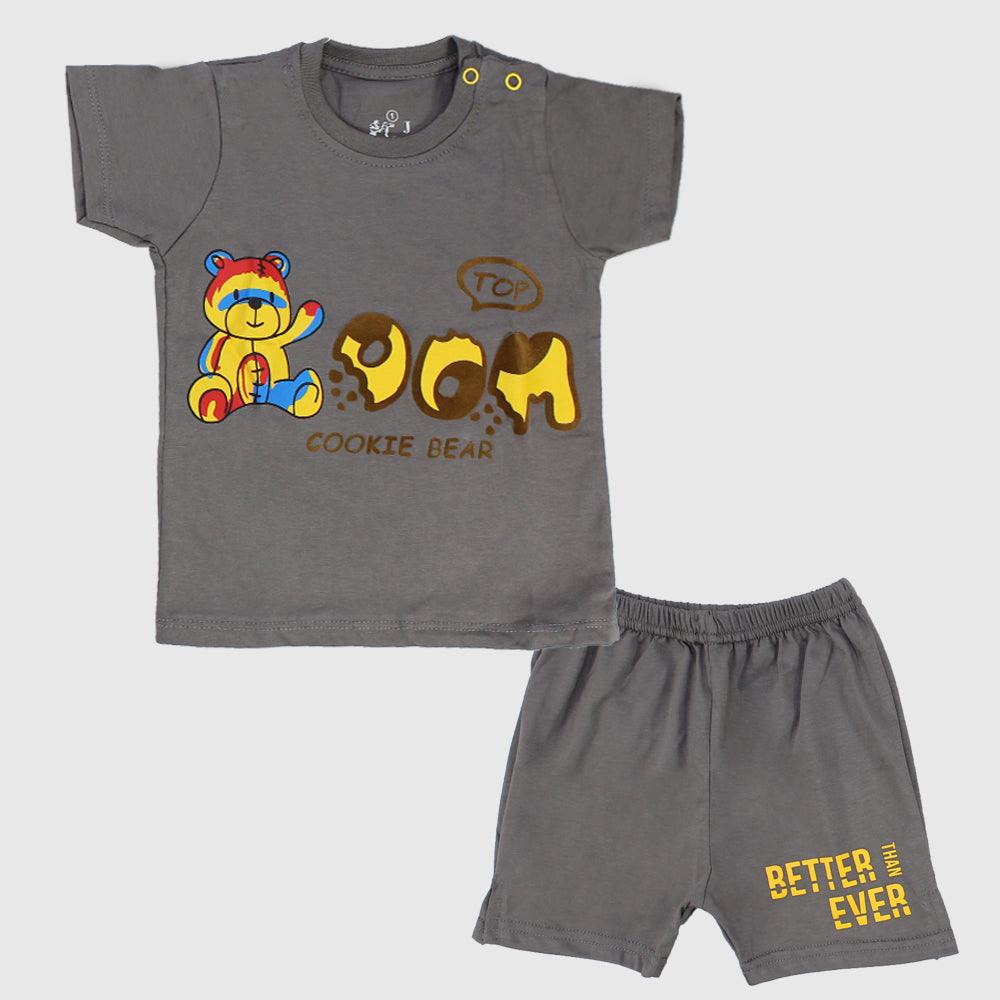 Cookie Bear Short-Sleeved Pajama - Ourkids - JOKY