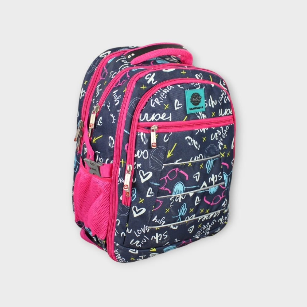 Cool 20 Inches Backpack - Ourkids - Golden Bag