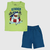 Cool Shark Sleeveless Pajama - Ourkids - JOKY