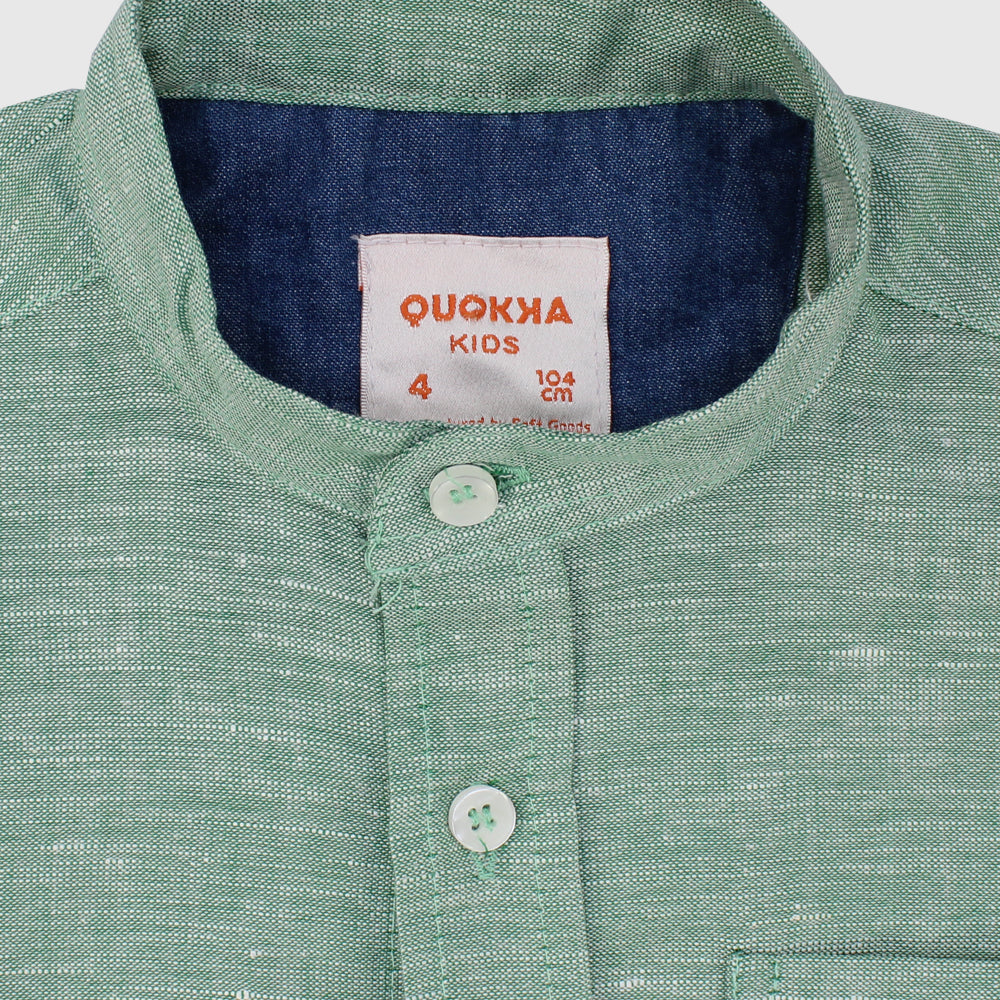 Cotton Short-Sleeved Shirt - Ourkids - Quokka