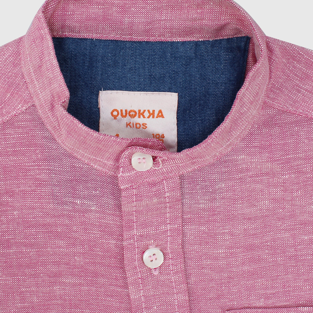 Cotton Short-Sleeved Shirt - Ourkids - Quokka