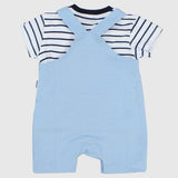 Craby Striped Romper - Ourkids - Quokka