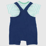 Craby Striped Romper - Ourkids - Quokka