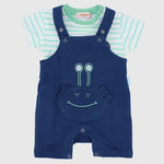 Craby Striped Romper - Ourkids - Quokka