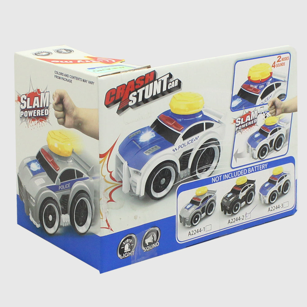 Crash Stunt Car (Police Car) - Ourkids - OKO