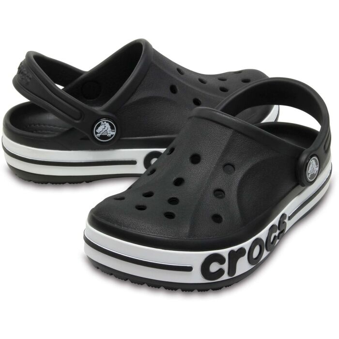 Unisex Black Crocs Slippers