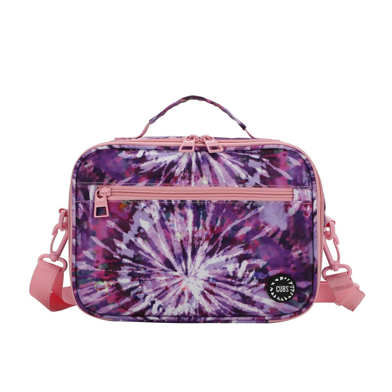 Cubs All Purple Tie Dye Cross Body Lunch Bag - Ourkids - Cubs