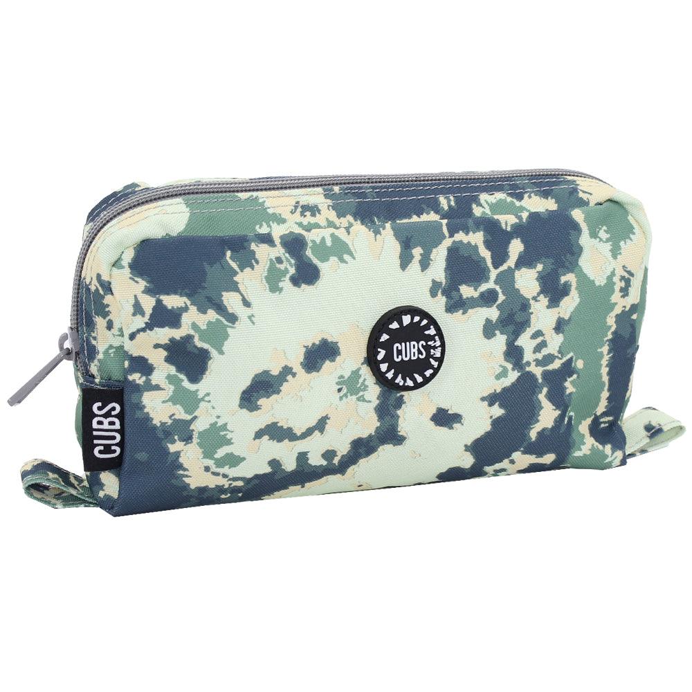 Cubs ARMY GREEN TIE DYE PENCIL CASE - Ourkids - Cubs