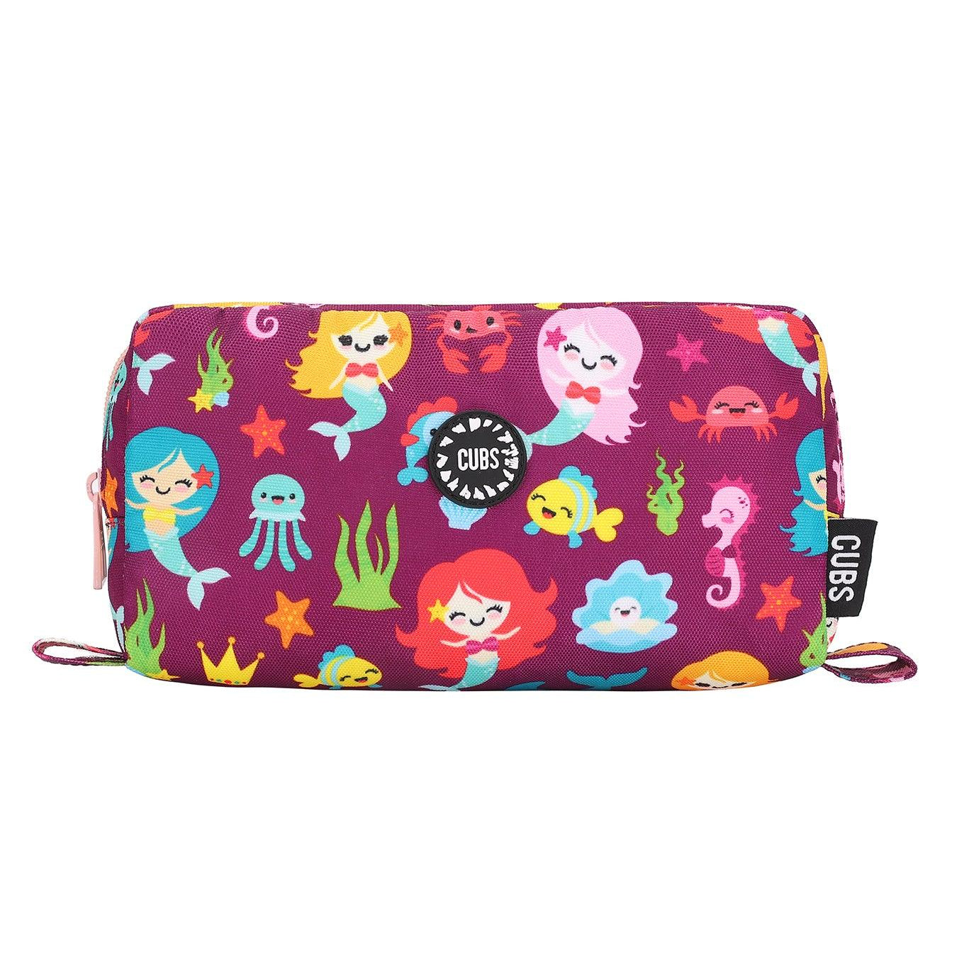 Cubs Baby Mermaid Purple Pencil Case - Ourkids - Cubs