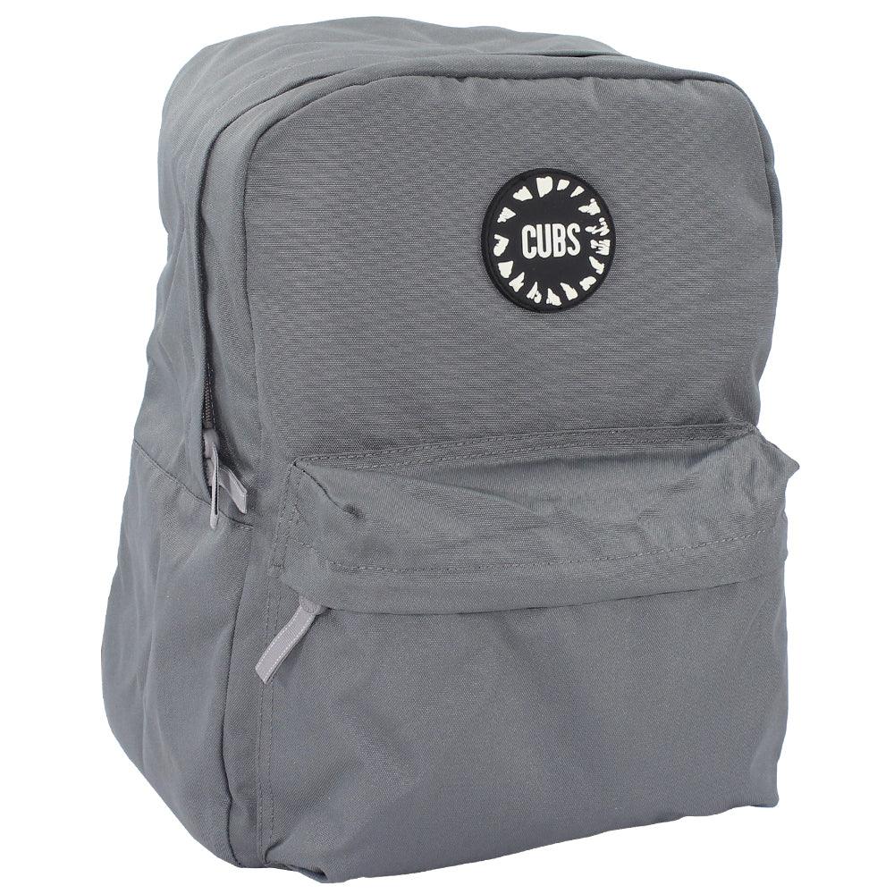 Cubs Backpack 15-Inch (Dark Grey) - Ourkids - Cubs