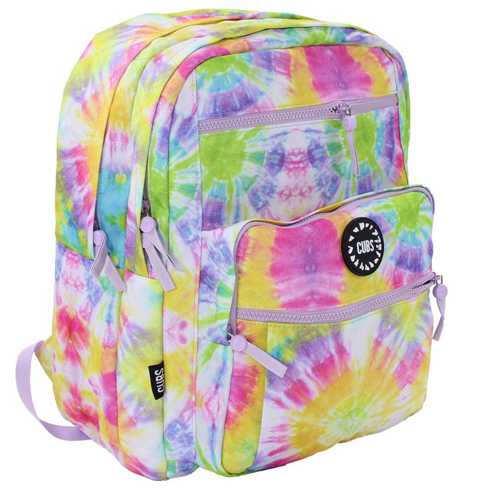 Cubs Backpack 18-Inch (Sunrays Tie Dye) - Ourkids - Cubs