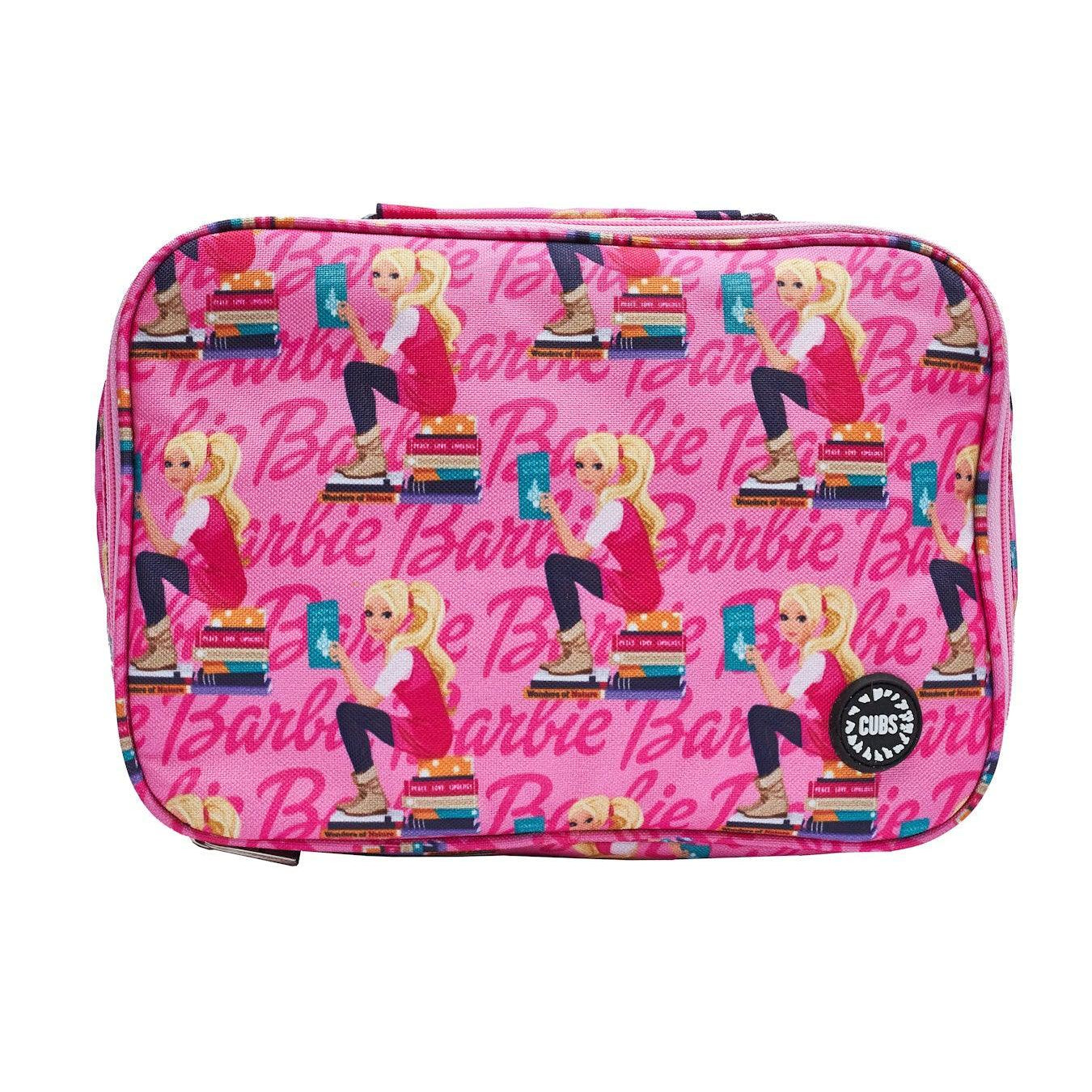 CUBS BARBIE GOES TO SCHOOL BIG AND BASIC LUNCH BAG - Ourkids - Cubs