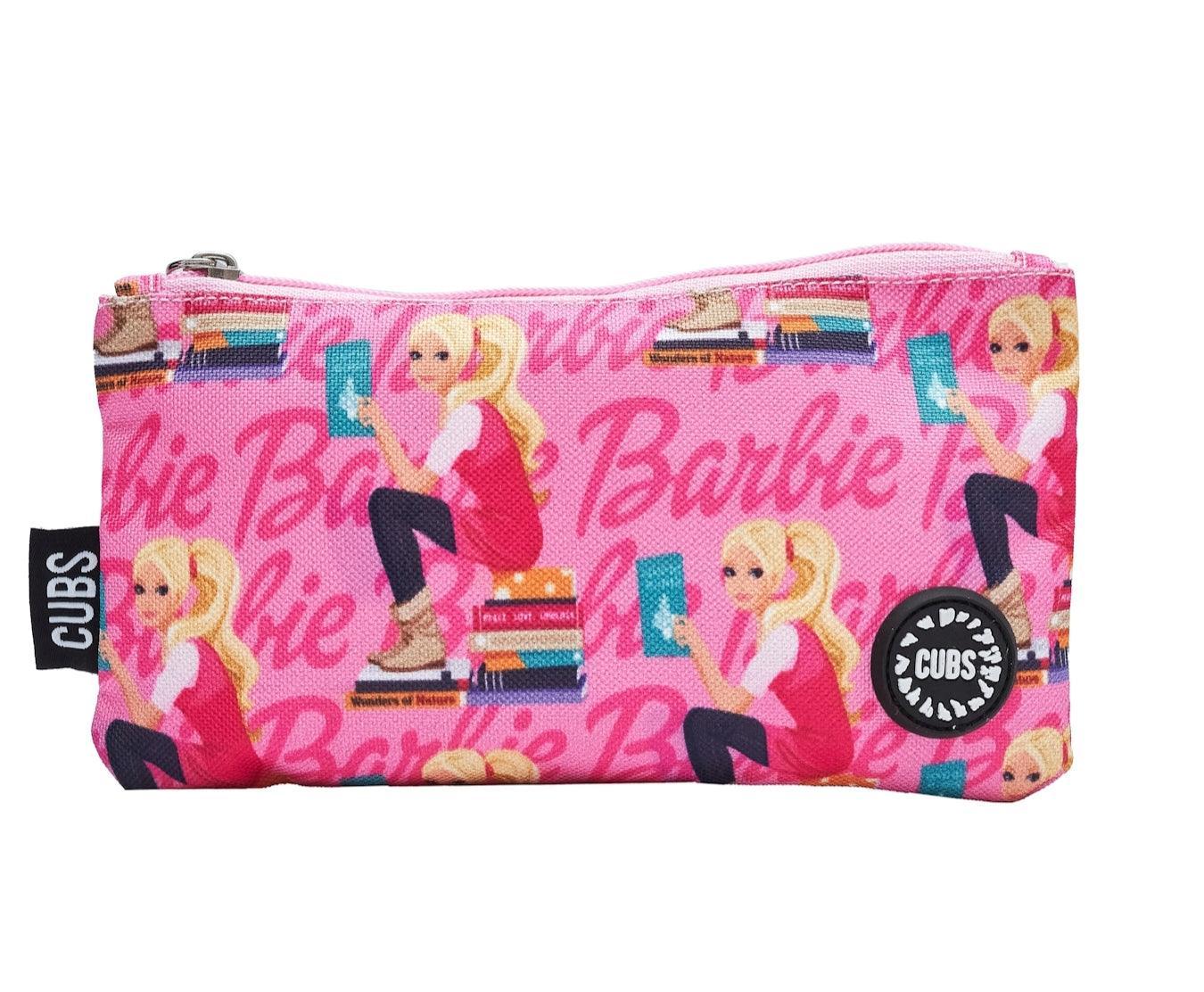 CUBS BARBIE GOES TO SCHOOL BIG AND BASIC PENCIL CASE - Ourkids - Cubs