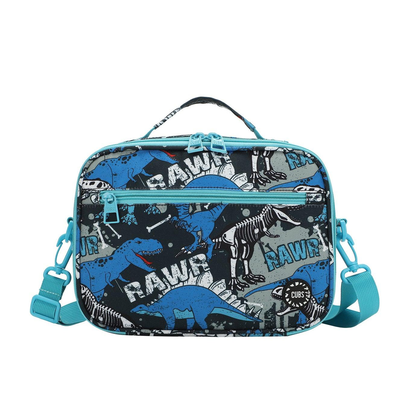 Cubs Black and Blue Roar Cross Body Lunch Bag - Ourkids - Cubs