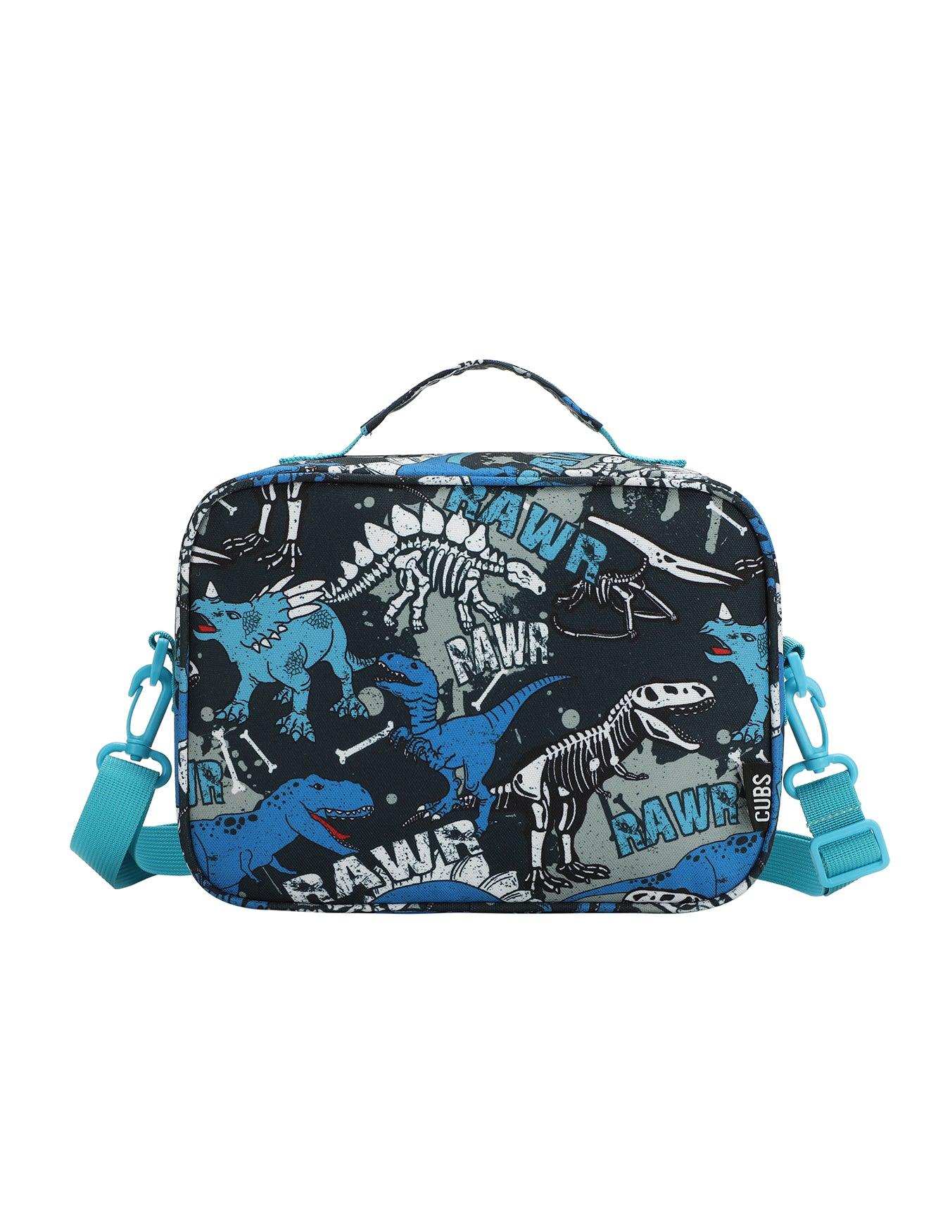 Cubs Black and Blue Roar Cross Body Lunch Bag - Ourkids - Cubs