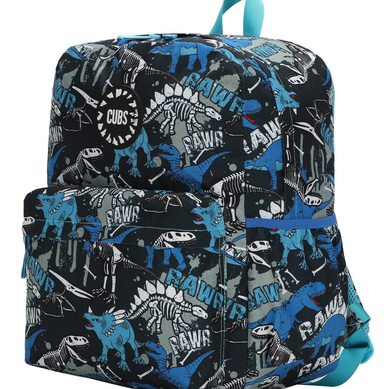 Cubs Black And Blue Roar Junior Student Backpack - Ourkids - Cubs