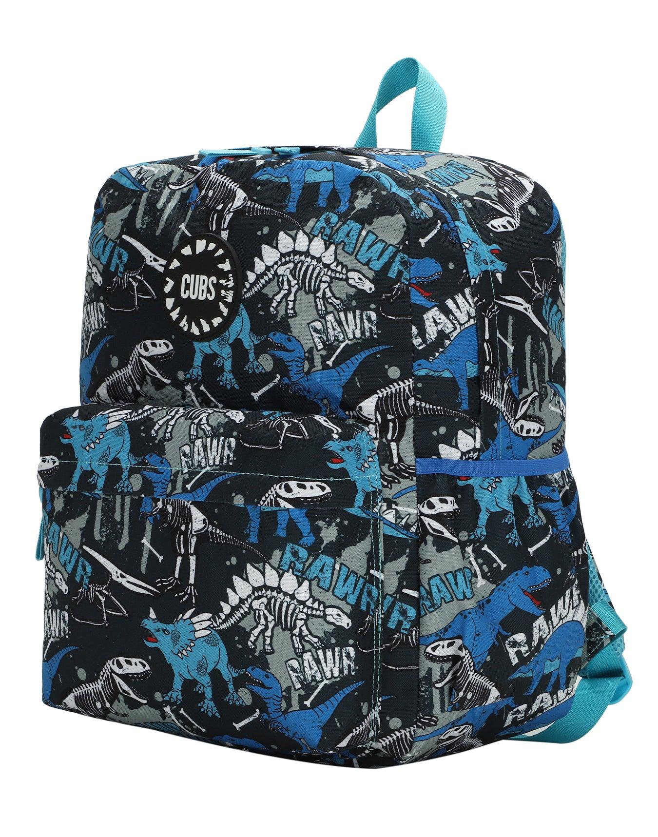 Cubs Black And Blue Roar Junior Student Backpack - Ourkids - Cubs