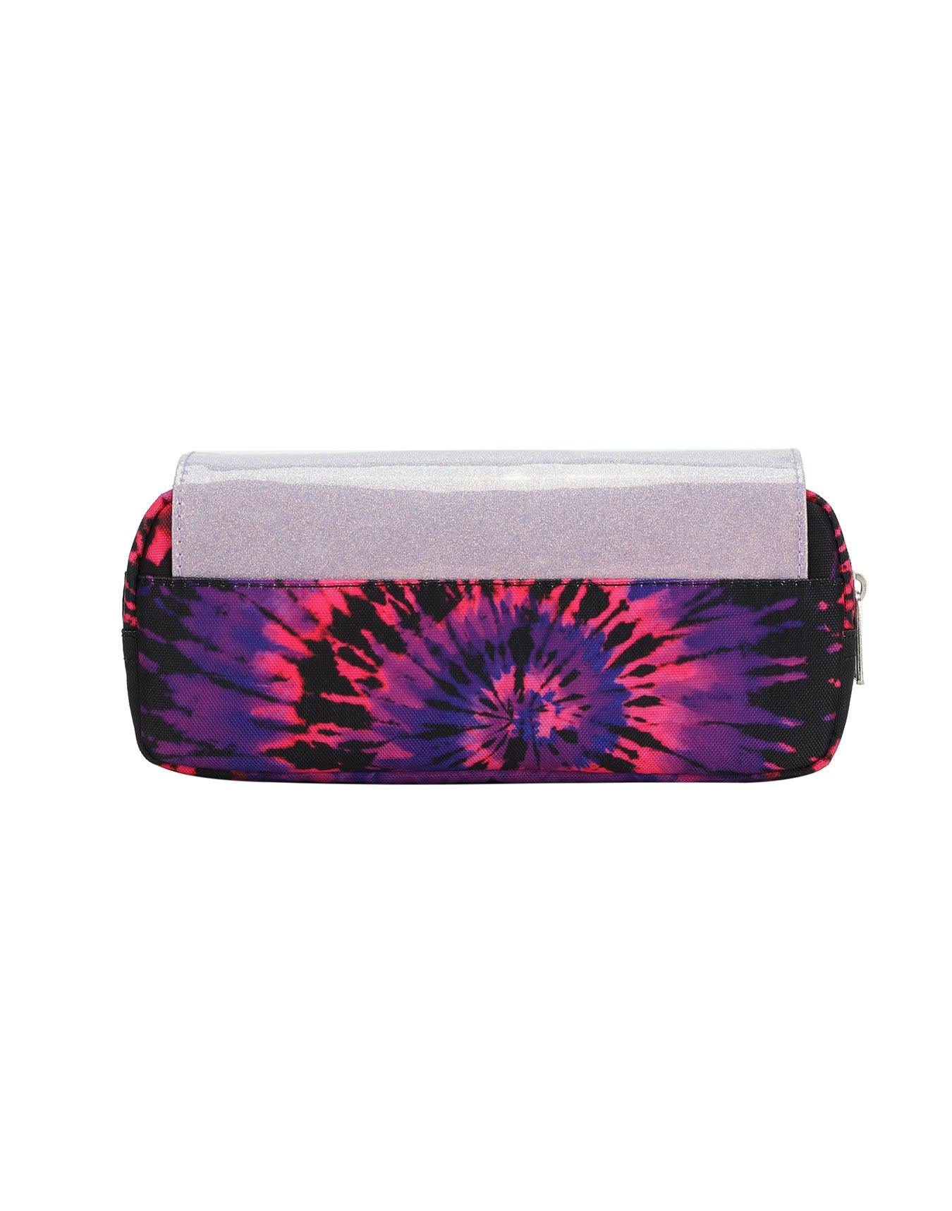 Cubs Black and Purple Tie Dye High School Pencil Case - Ourkids - Cubs