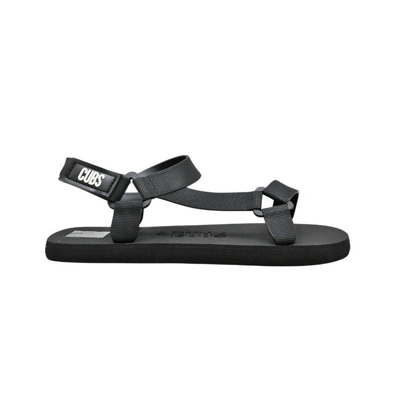 Cubs Black Sling Sporty Sandal - Ourkids - Cubs