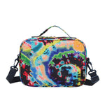 Cubs Black Tie Dye Swirls Cross Body Lunch Bag - Ourkids - Cubs