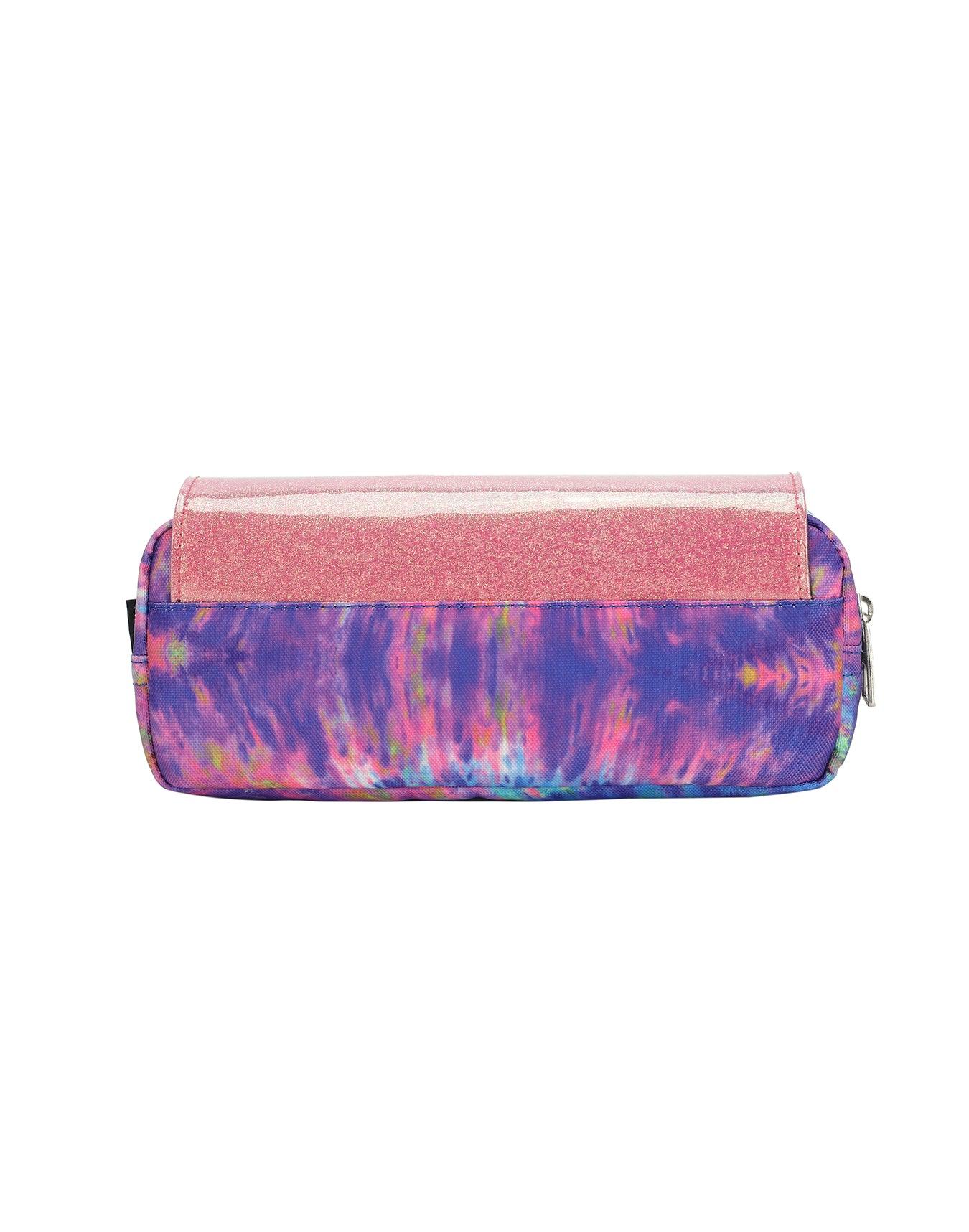 Cubs Blue And Purple Tie Dye High School Pencil Case - Ourkids - Cubs