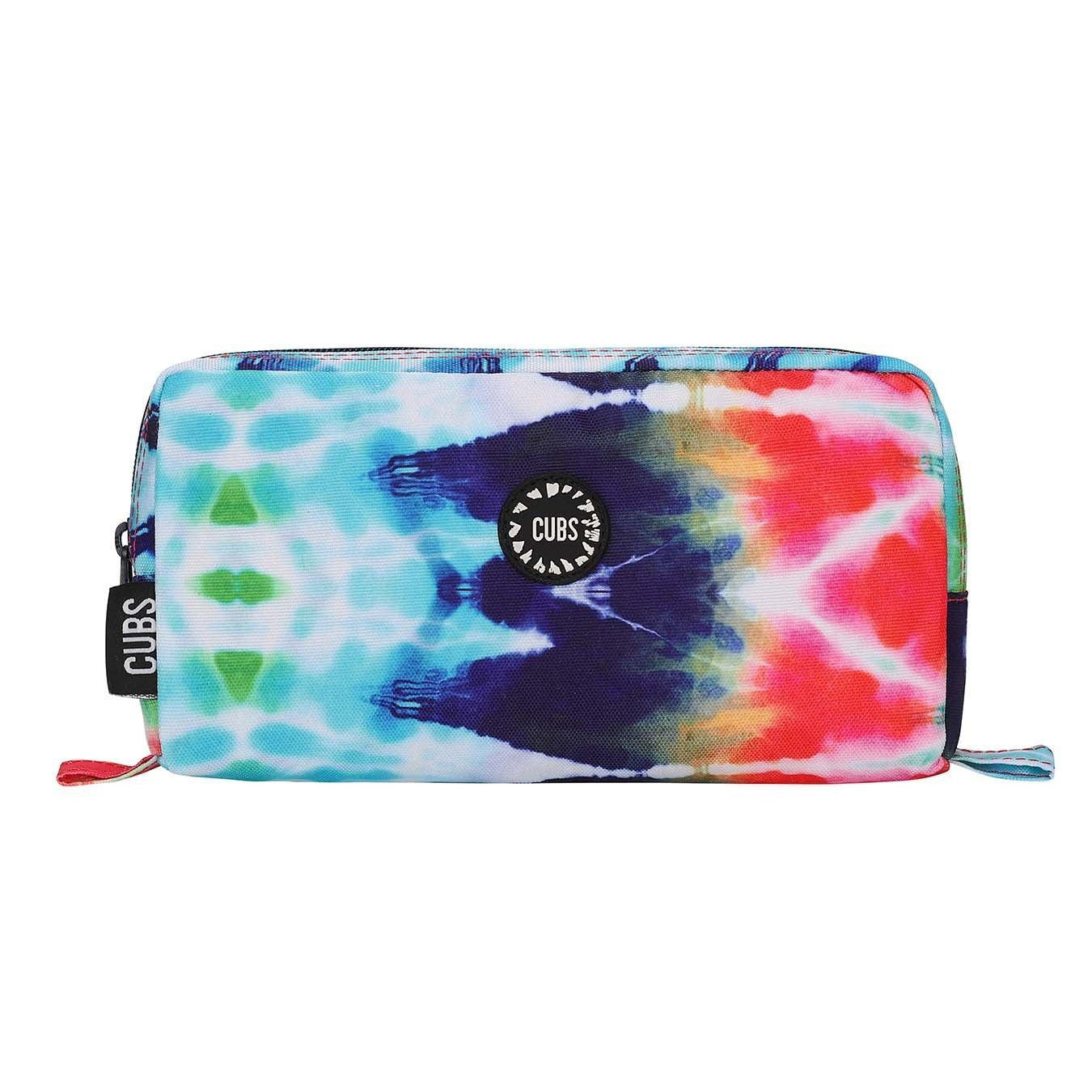 CUBS BRIGHT RED TIE DYE PENCIL CASE - Ourkids - Cubs