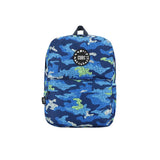 Cubs Camouflage Blue Junior Student Backpack - Ourkids - Cubs