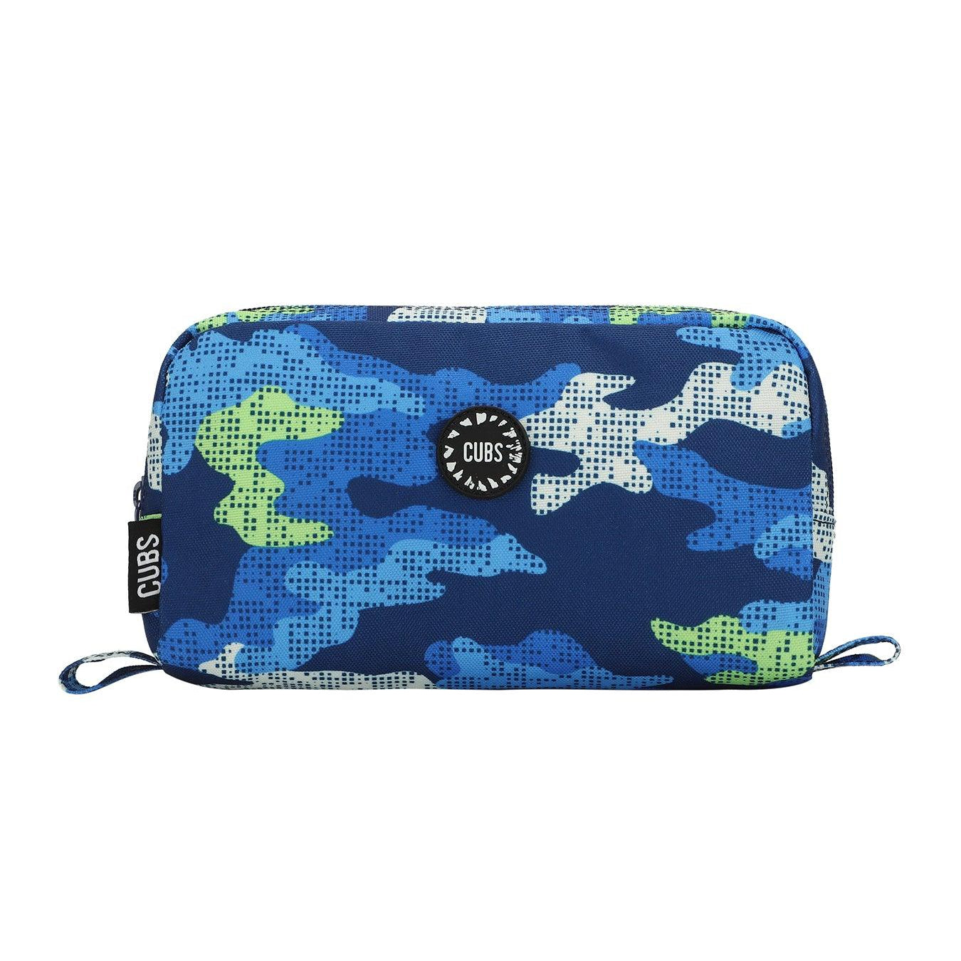 Cubs Camouflage Blue Pencil Case - Ourkids - Cubs