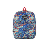 Cubs Car Flames Junior Student Backpack - Ourkids - Cubs